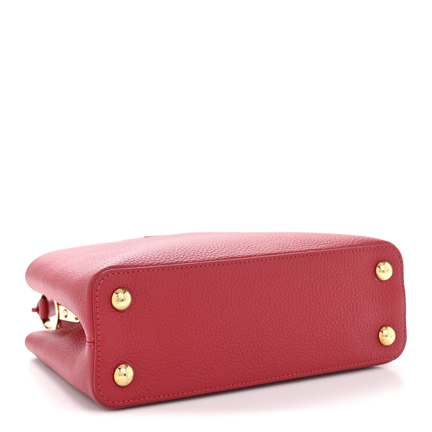 Louis Vuitton Taurillon Capucines BB Scarlet Red 4 of 12