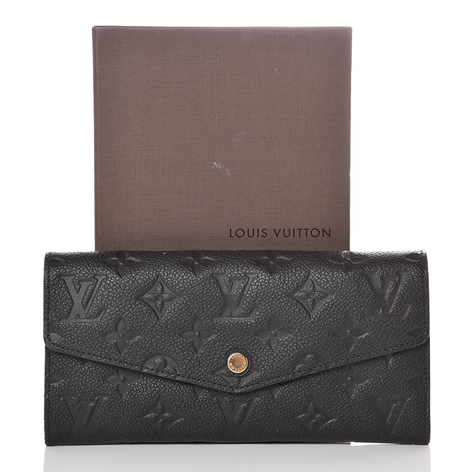 Louis Vuitton Empreinte Curieuse Wallet Black 13 of 13