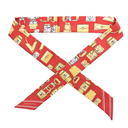 Louis Vuitton Silk Full of Locks BB Bandeau Coquelicot 1 of 4