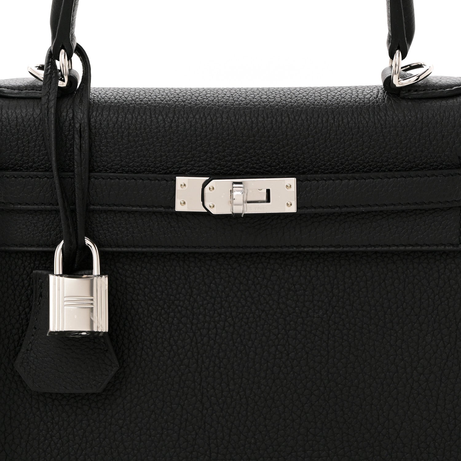 Hermes Togo Kelly Retourne 25 Black 8 of 11