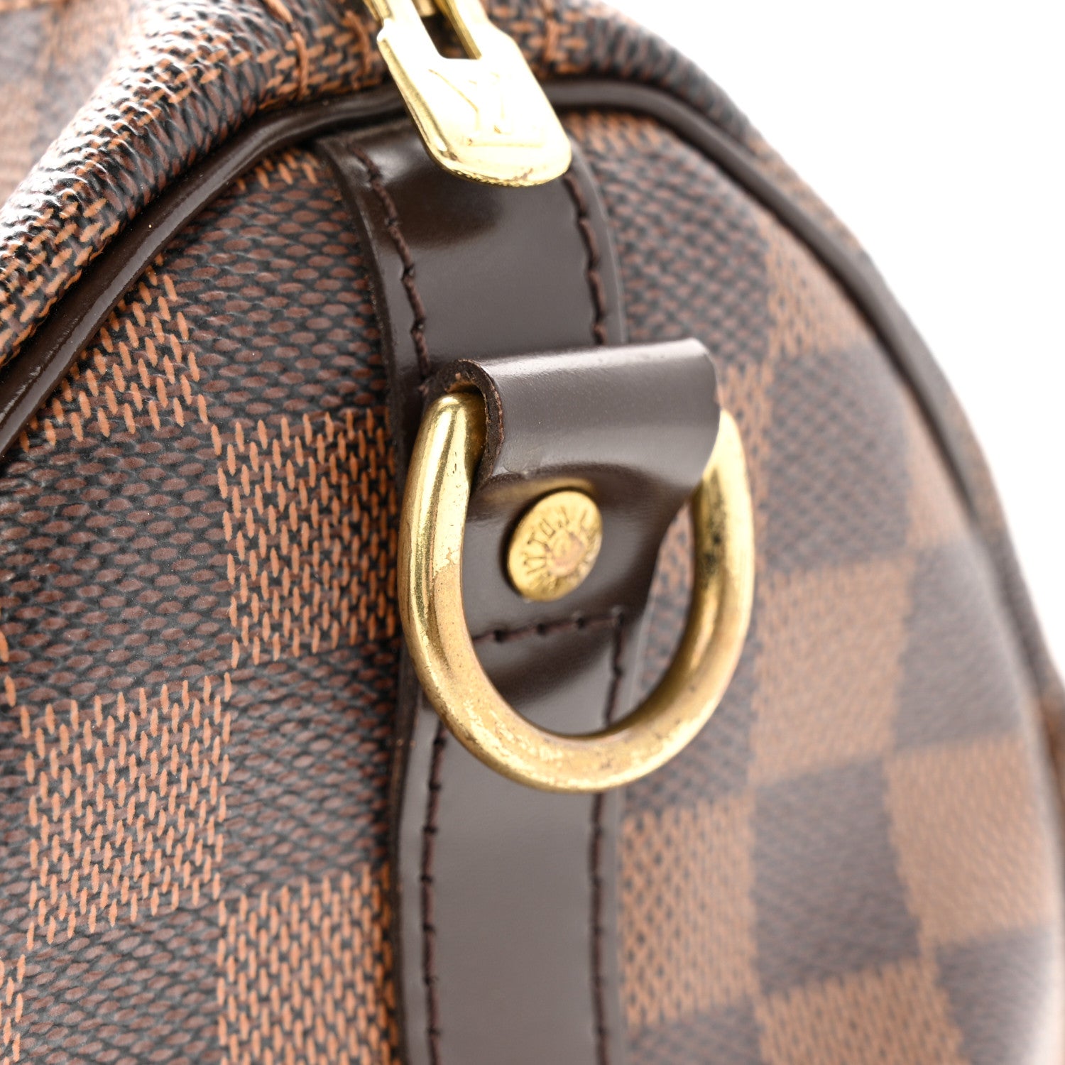 Louis Vuitton Damier Ebene Speedy Bandouliere 25 7 of 13