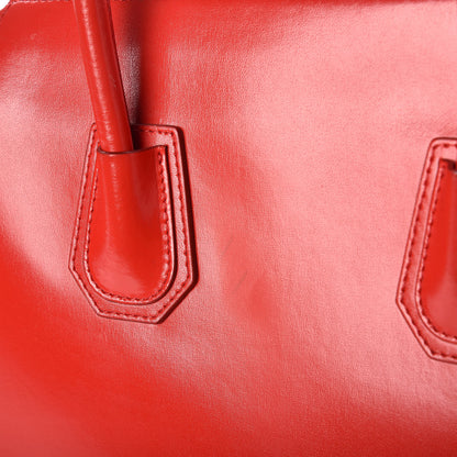 Givenchy Shiny Lord Calfskin Medium Antigona Medium Red 11 of 13