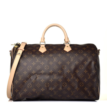 Louis Vuitton Monogram Speedy Bandouliere 40 1 of 11