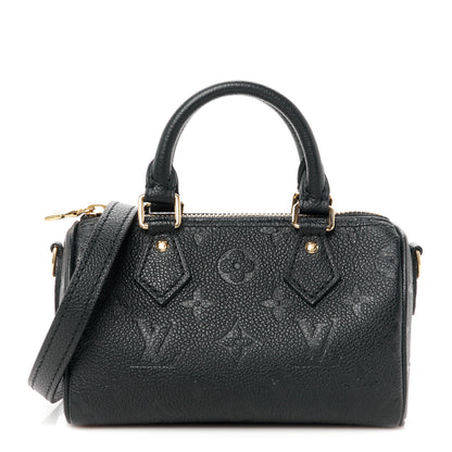 Louis Vuitton Empreinte Monogram Nano Speedy Black 1 of 9
