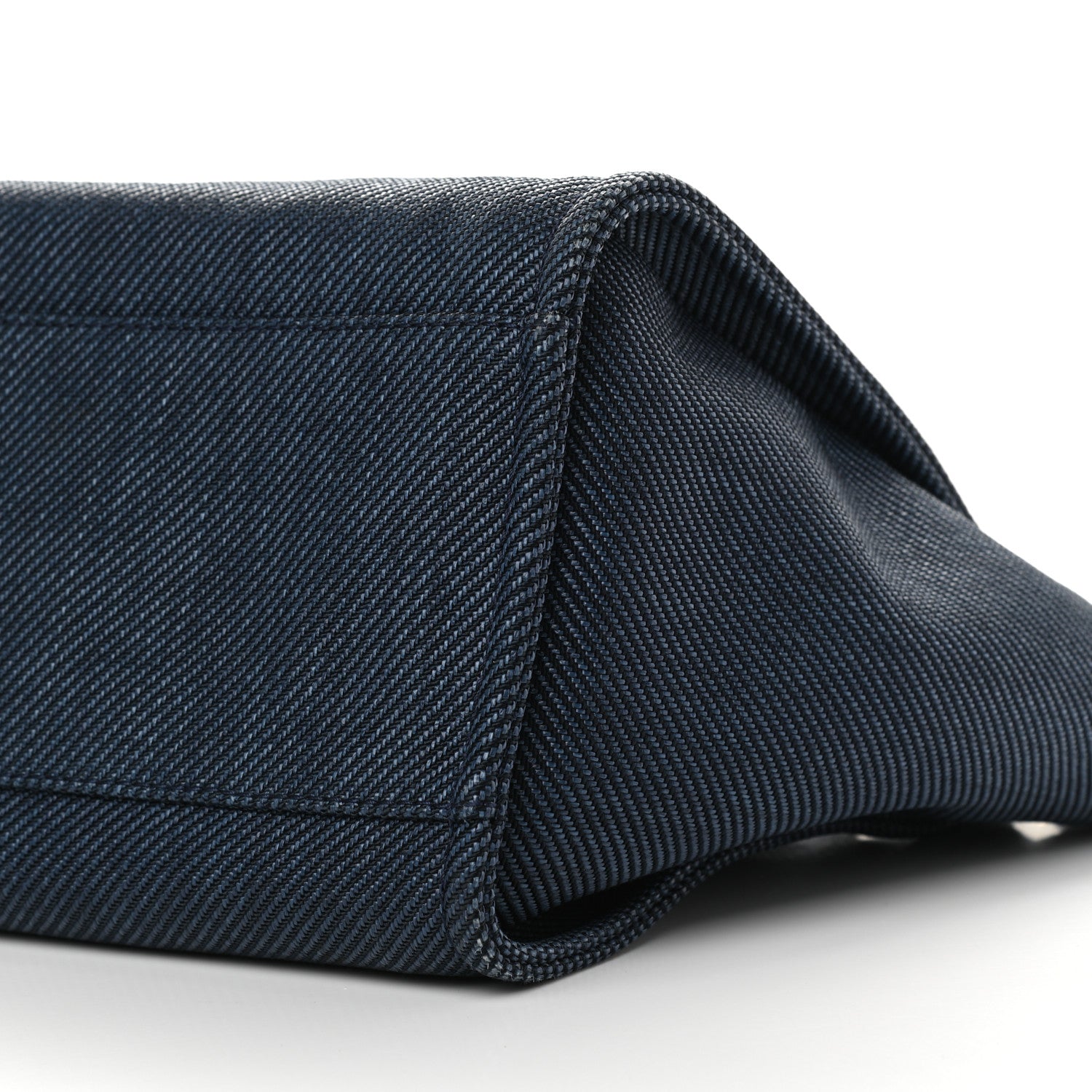Chanel Denim Medium Deauville Tote Dark Blue 9 of 9