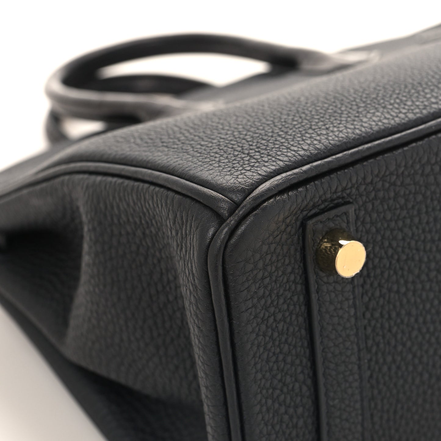 Togo Matte Alligator Birkin Touch 25 Black
