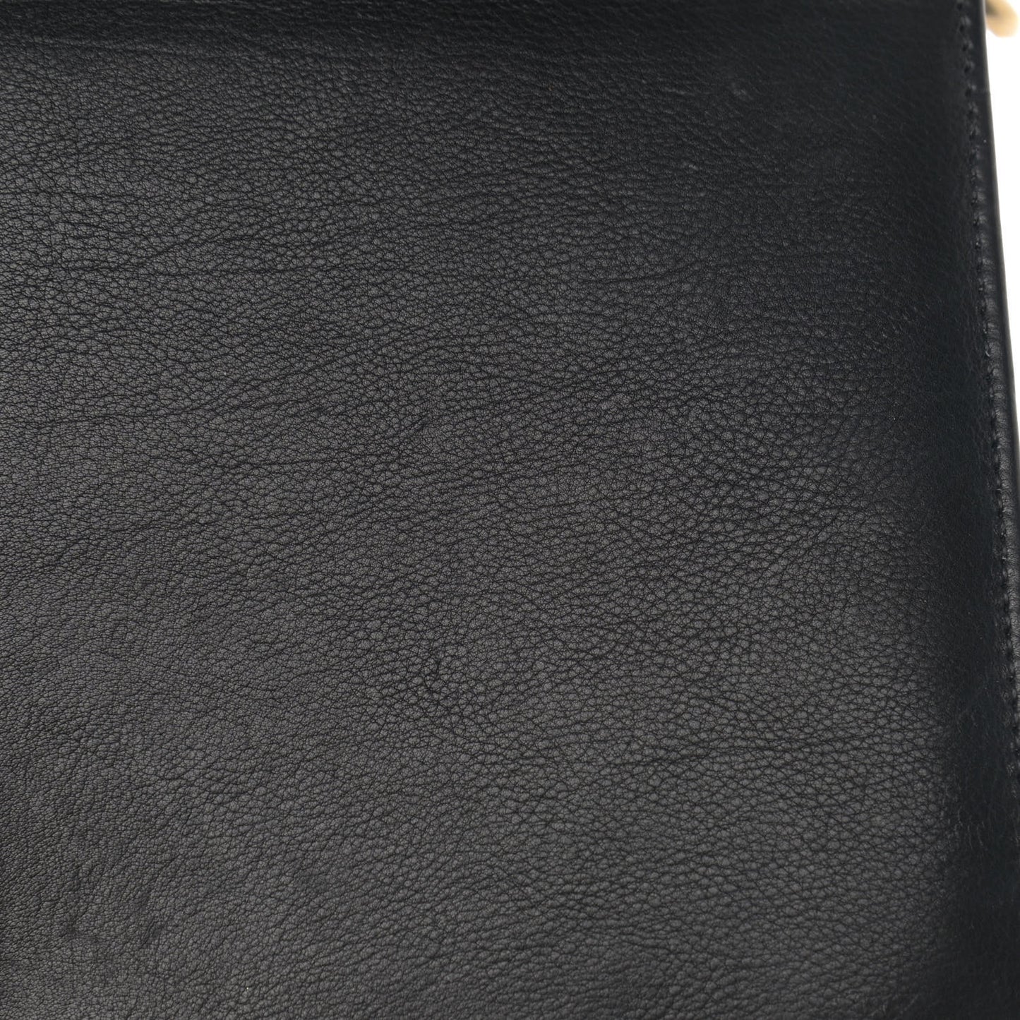 Lambskin Quilted Flap Shoulder Bag Black