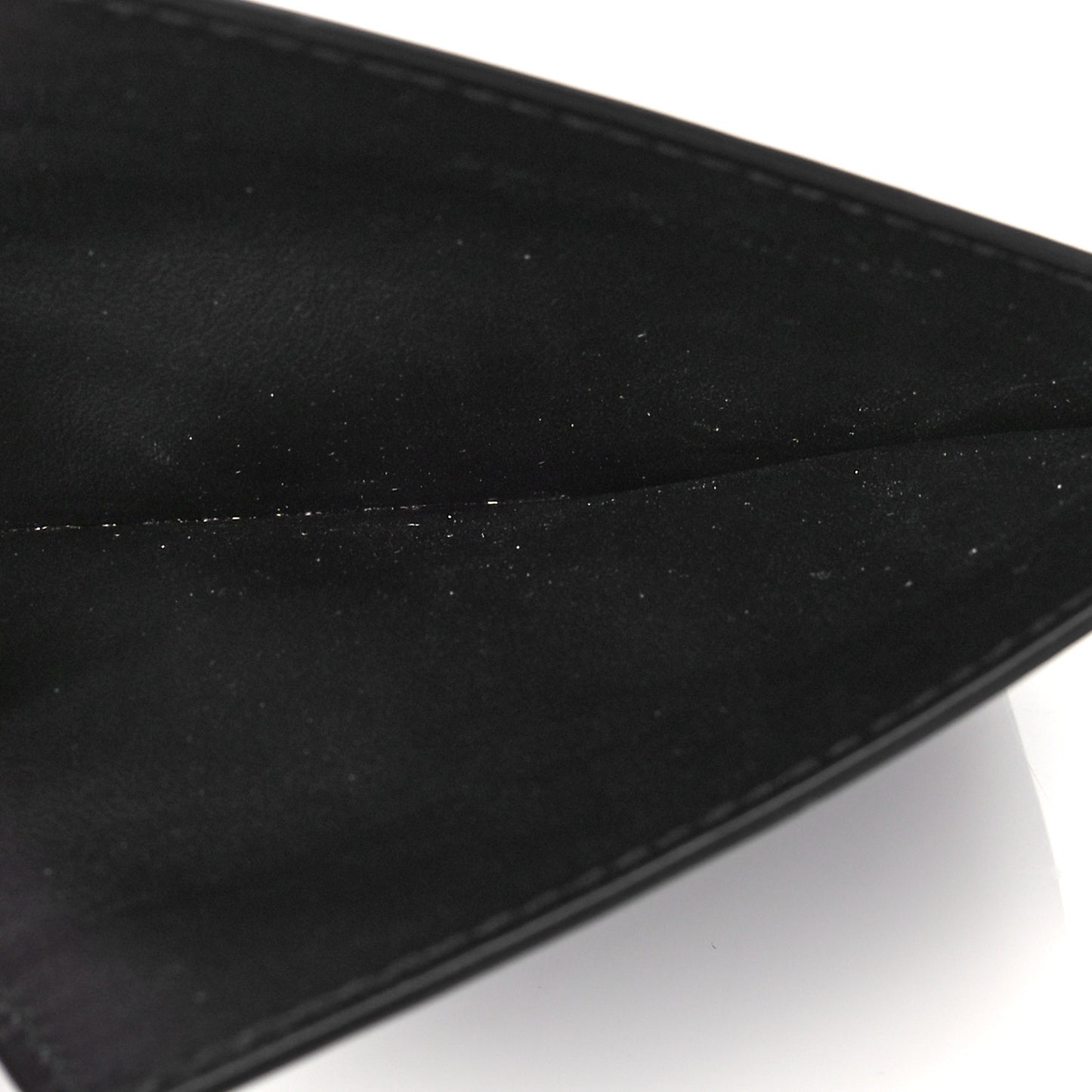 Nappa Intrecciato Card Holder Black