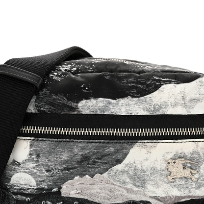 Burberry Nylon Dreamscape Print EKD Aviator Crossbody Bag Black 8 of 11