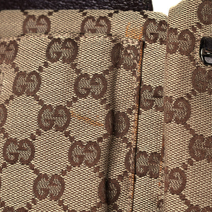Gucci Monogram Web Belt Bag Dark Brown 11 of 12
