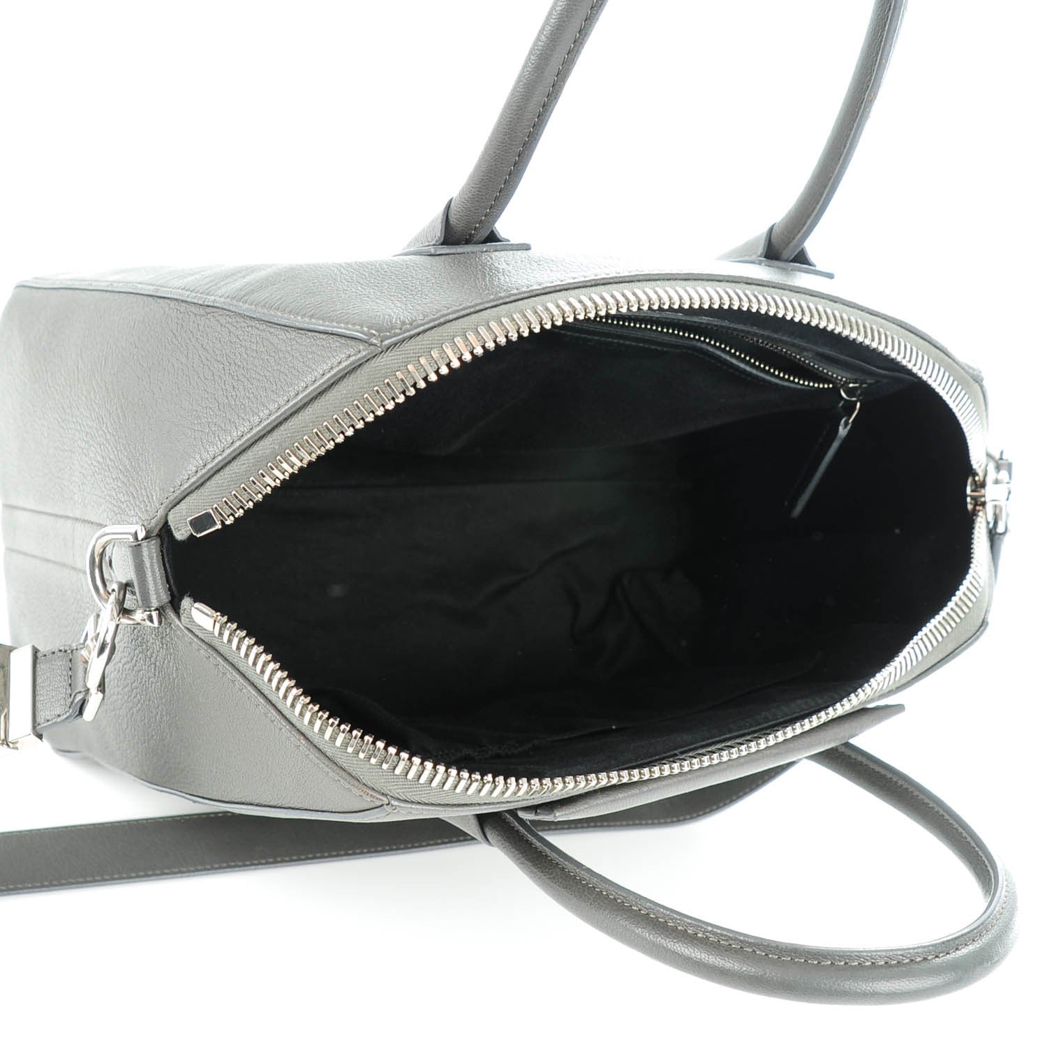 Givenchy Sugar Grained Goatskin Medium Antigona Grey 5 of 7