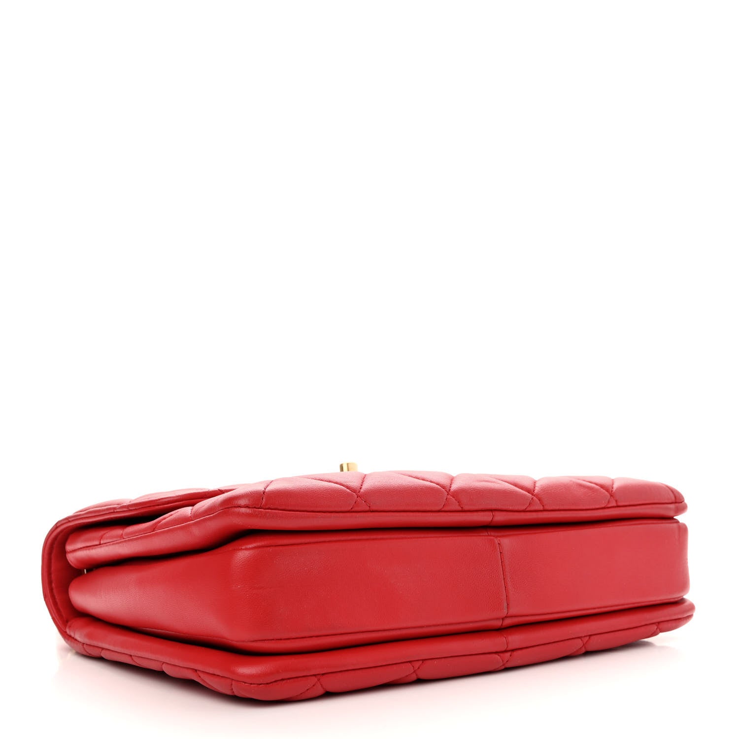 Chanel Lambskin Quilted Small Trendy CC Flap Dual Handle Bag Red 4 of 16