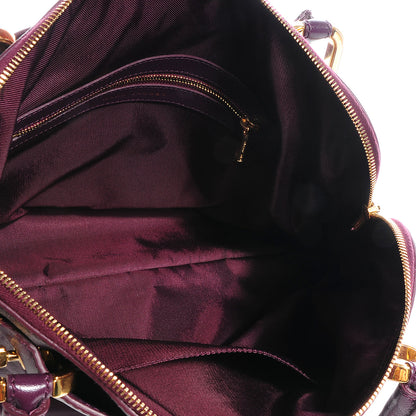 Marc Jacobs Paradise Rio Satchel Purple 5 of 7