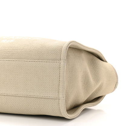 Chanel Mixed Fibers Small Deauville Tote Beige 10 of 12