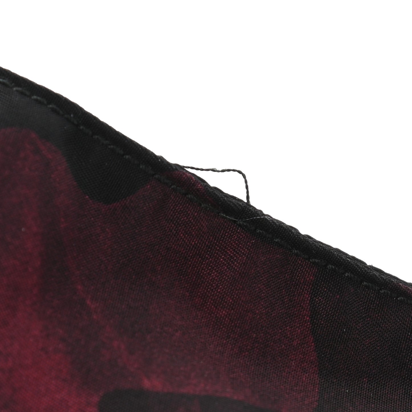 Tessuto Stampato Camouflage Shopping Tote Bordeaux