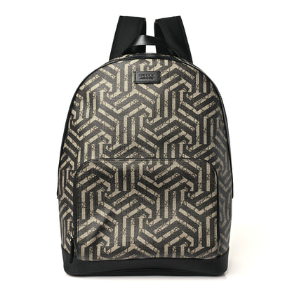 Gucci GG Supreme Monogram Caleido Medium Day Backpack Black 1 of 10