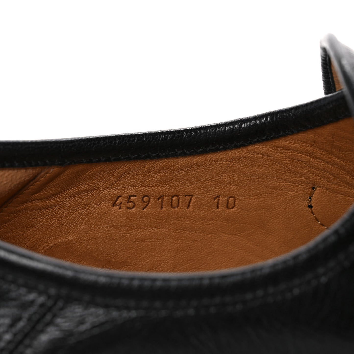 X DISNEY Goatskin Donald Duck Embroidered Mens Horsebit Loafers 10 Black