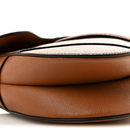 Christian Dior Grained Calfskin Saddle Bag With Strap Camello 9 of 11