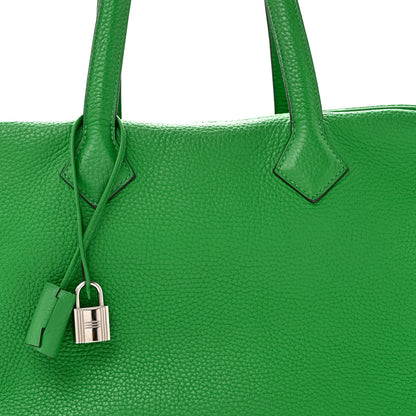 Hermes Taurillon Clemence Victoria II 35 Bambou 8 of 13