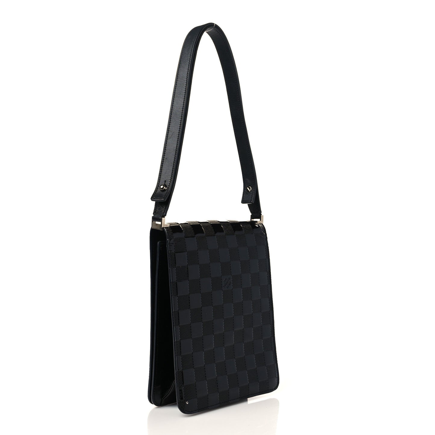 Damier Vernis Club Bag Black