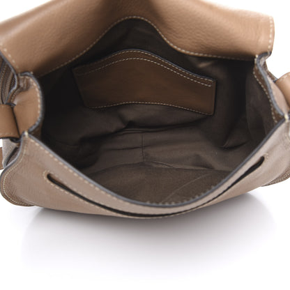 Chloe Calfskin Medium Marcie Round Crossbody Bag Nut 5 of 9