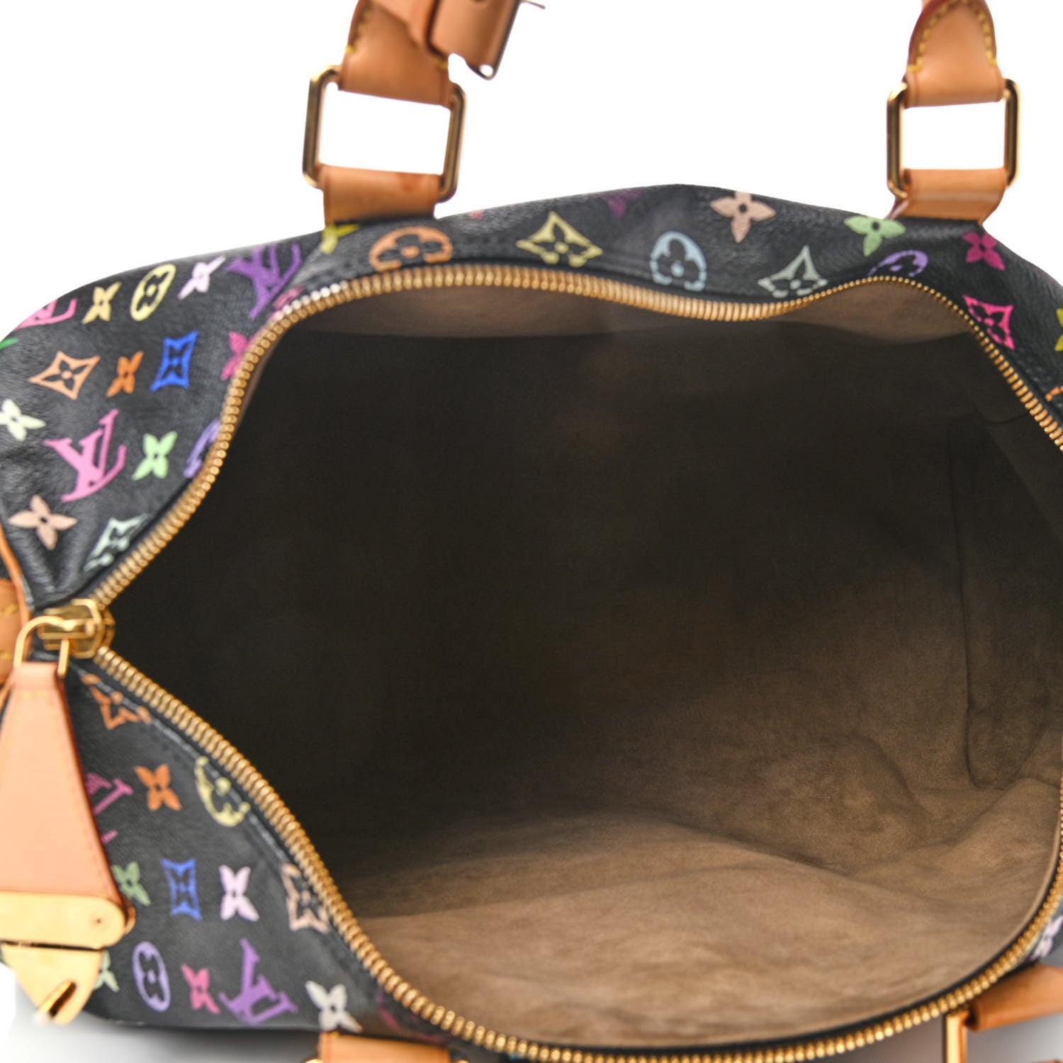 Louis Vuitton Monogram Multicolor Keepall 45 Black 5 of 18