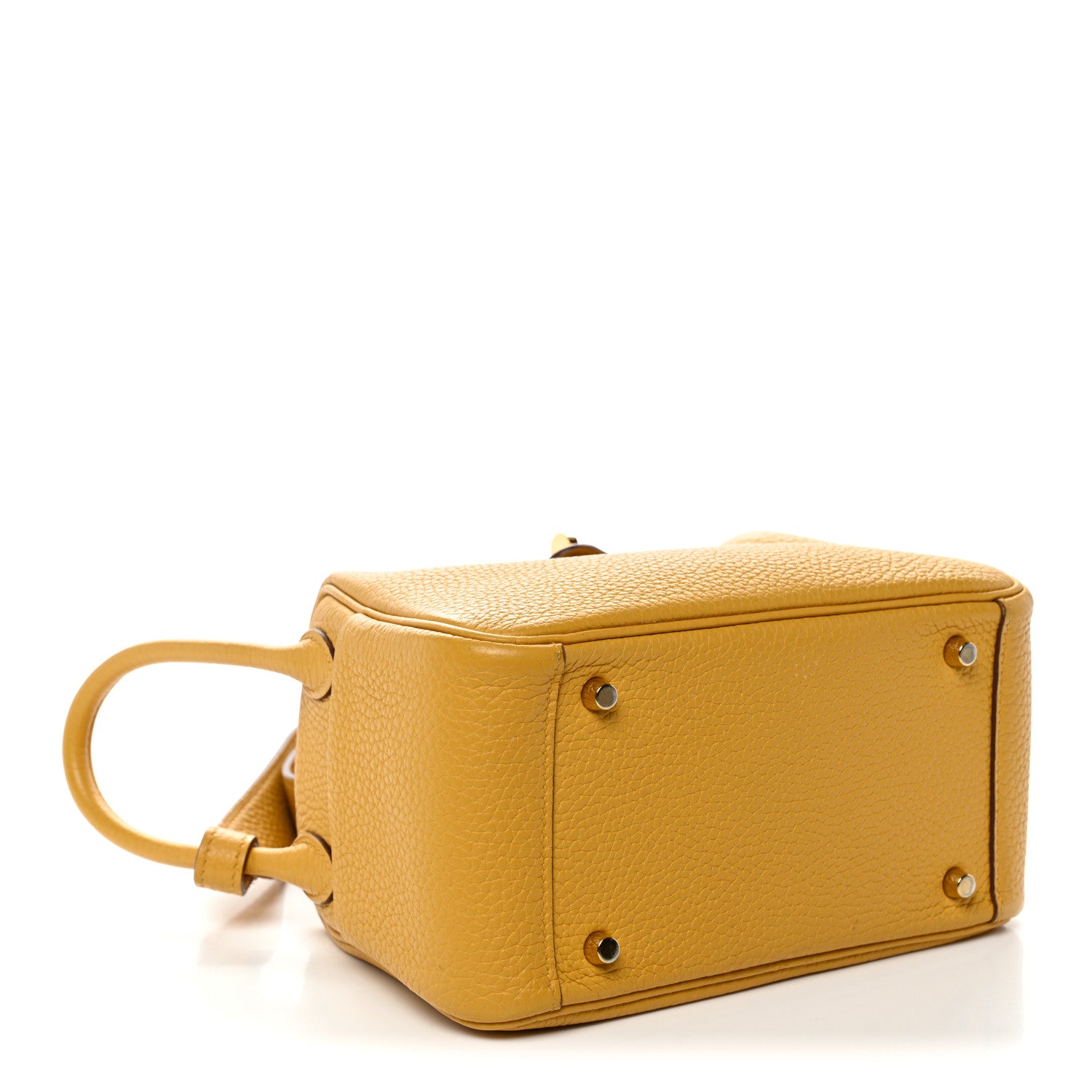 Hermes Taurillon Clemence Mini Lindy 20 Sun 4 of 11