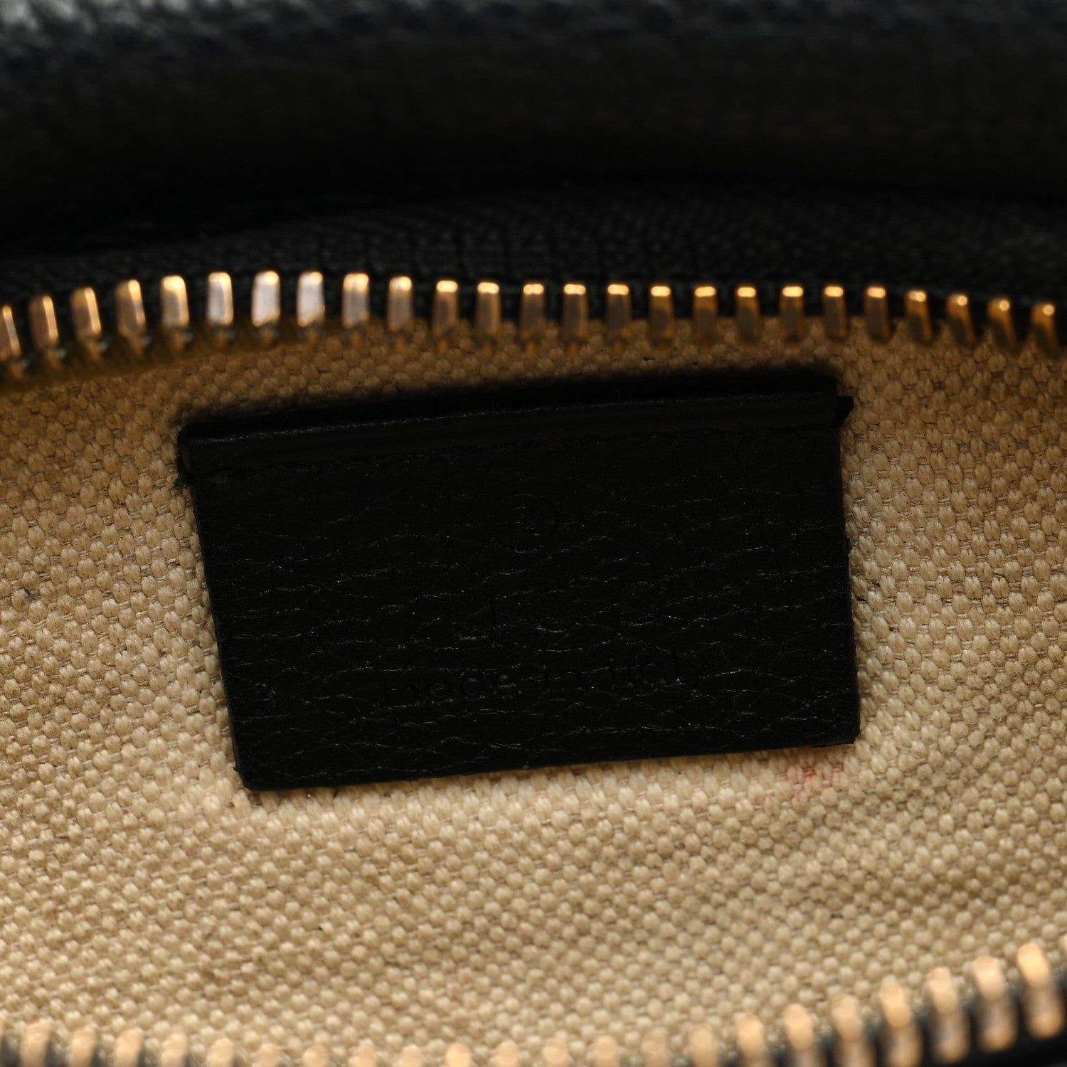 Gucci Grained Calfskin Small Logo Belt Bag Black 6 of 8