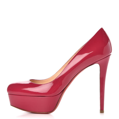 Christian Louboutin Patent Bianca 120 Pumps 39.5 Fuchsia 1 of 9