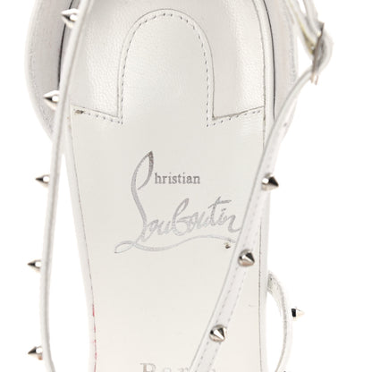 Christian Louboutin Riojana 100 Spiked Sandals 39.5 White 6 of 11