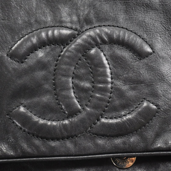 Chanel Lambskin Rock and Chain Large Flap Black 11 of 13