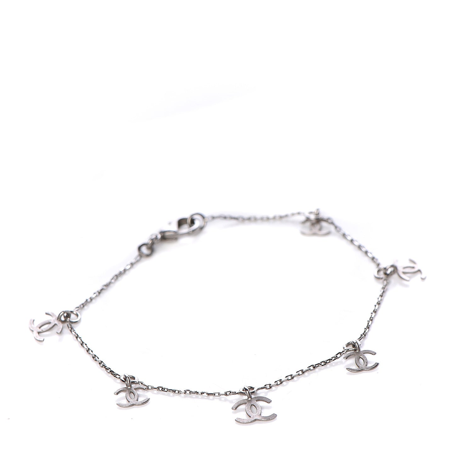 CC Charm Bracelet Silver
