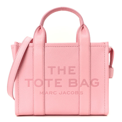 Marc Jacobs Grained Calfskin Small The Tote Bag Ribbon Pink 1 of 11