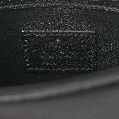 Gucci Jacquard Black Denim GG Monogram Super Mini Dionysus Shoulder Bag Black Ivory 6 of 9
