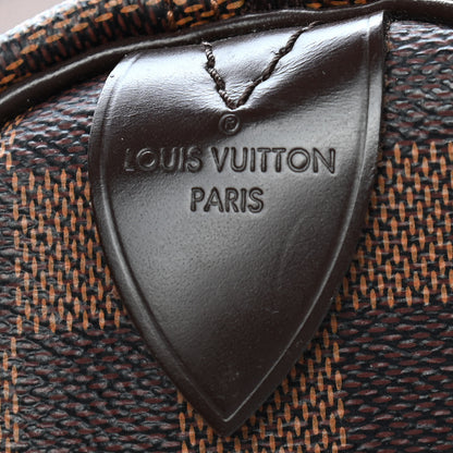Louis Vuitton Damier Ebene Speedy 35 6 of 21