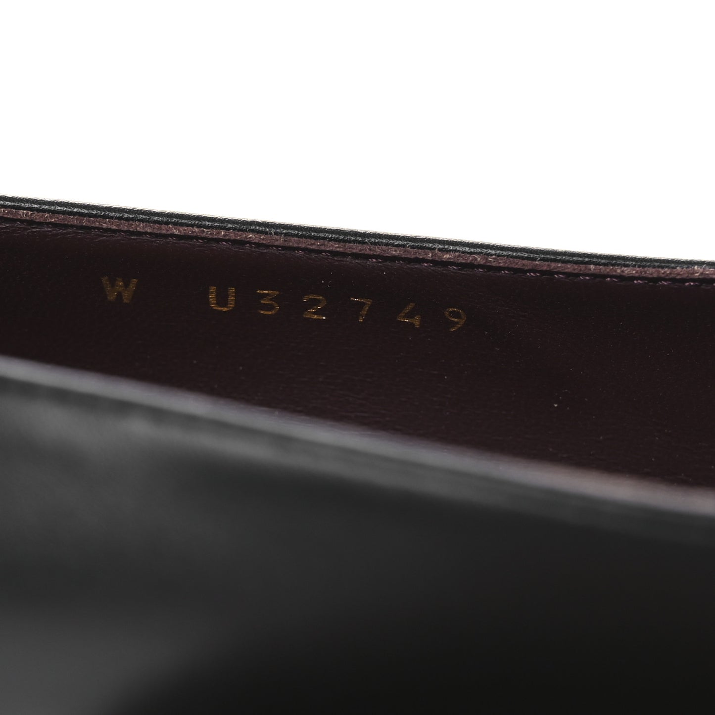 Lambskin Cap Toe Ballerina Flats 36 Black