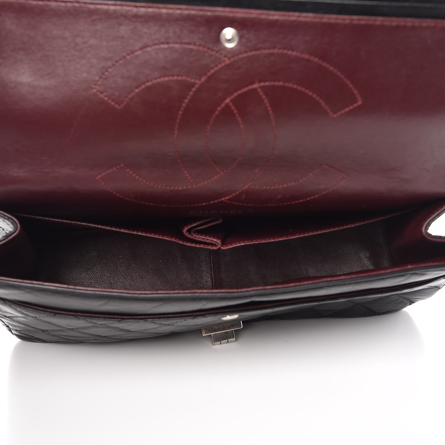 Chanel Aged Calfskin Quilted 2.55 Reissue 227 Flap Black 5 of 10