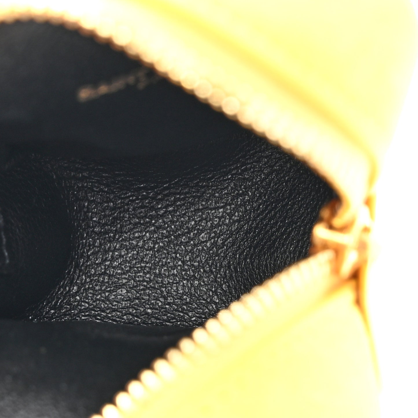 Suede Lambskin Jaime Cube Charm Keychain Sunflower