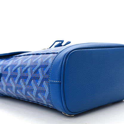 Goyard Goyardine Calfskin Mini Alpin Backpack Sky Blue 9 of 12