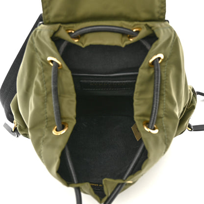 Burberry Nylon Small Crossbody Rucksack Backpack Canvas Green 5 of 10