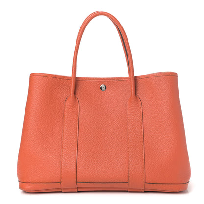 Hermes Vache Country Garden Party 36 MM Orange 1 of 4