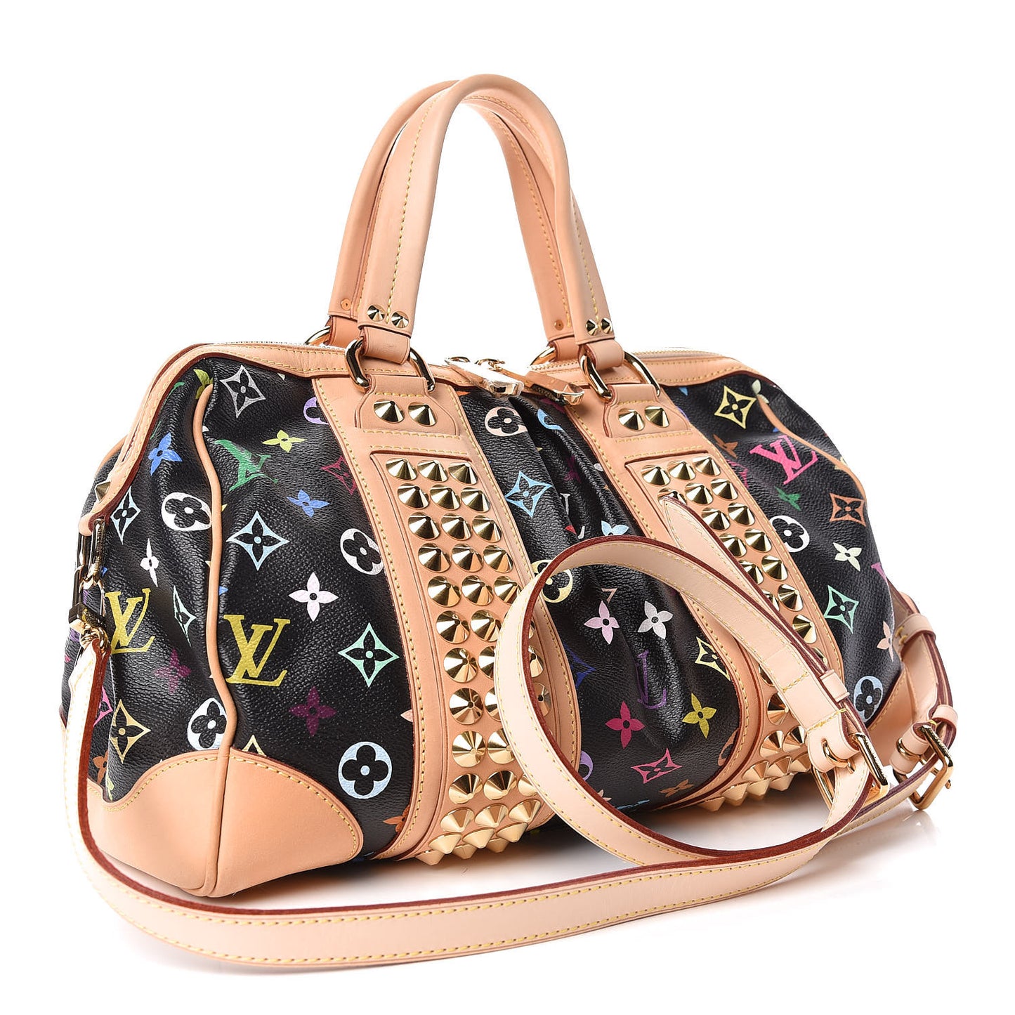 Monogram Multicolor Courtney MM Black