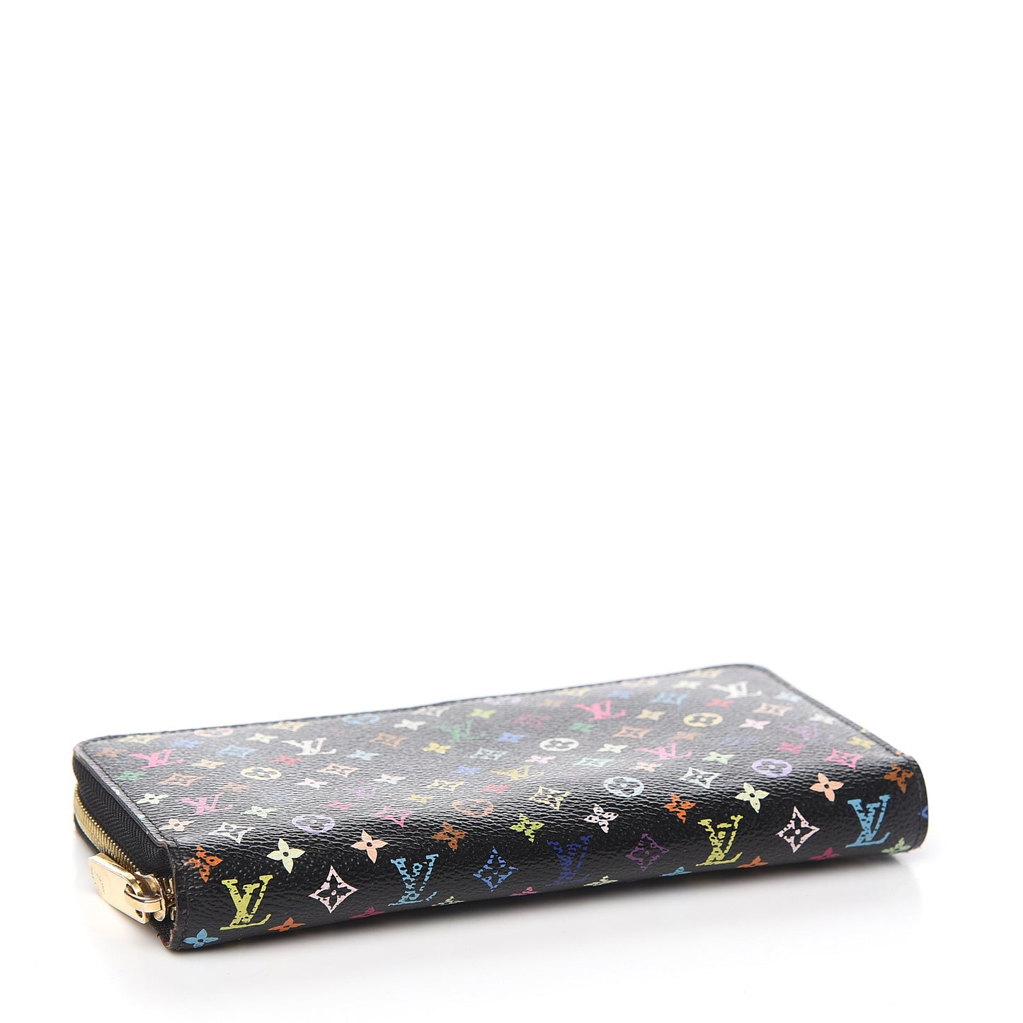 Monogram Multicolor Zippy Wallet Black Grenade
