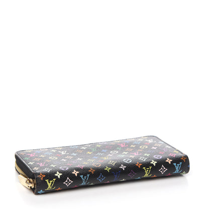 Louis Vuitton Monogram Multicolor Zippy Wallet Black Grenade 3 of 6