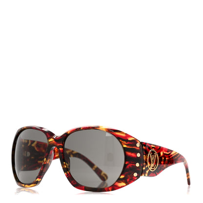 Louis Vuitton Acetate Studded Sunglasses Z1035U Dark Tortoise 1 of 8