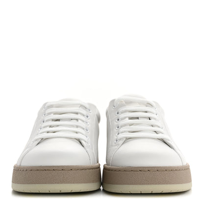 Fendi Vitello Logo Womens Low Top Sneakers 35.5 White 3 of 11