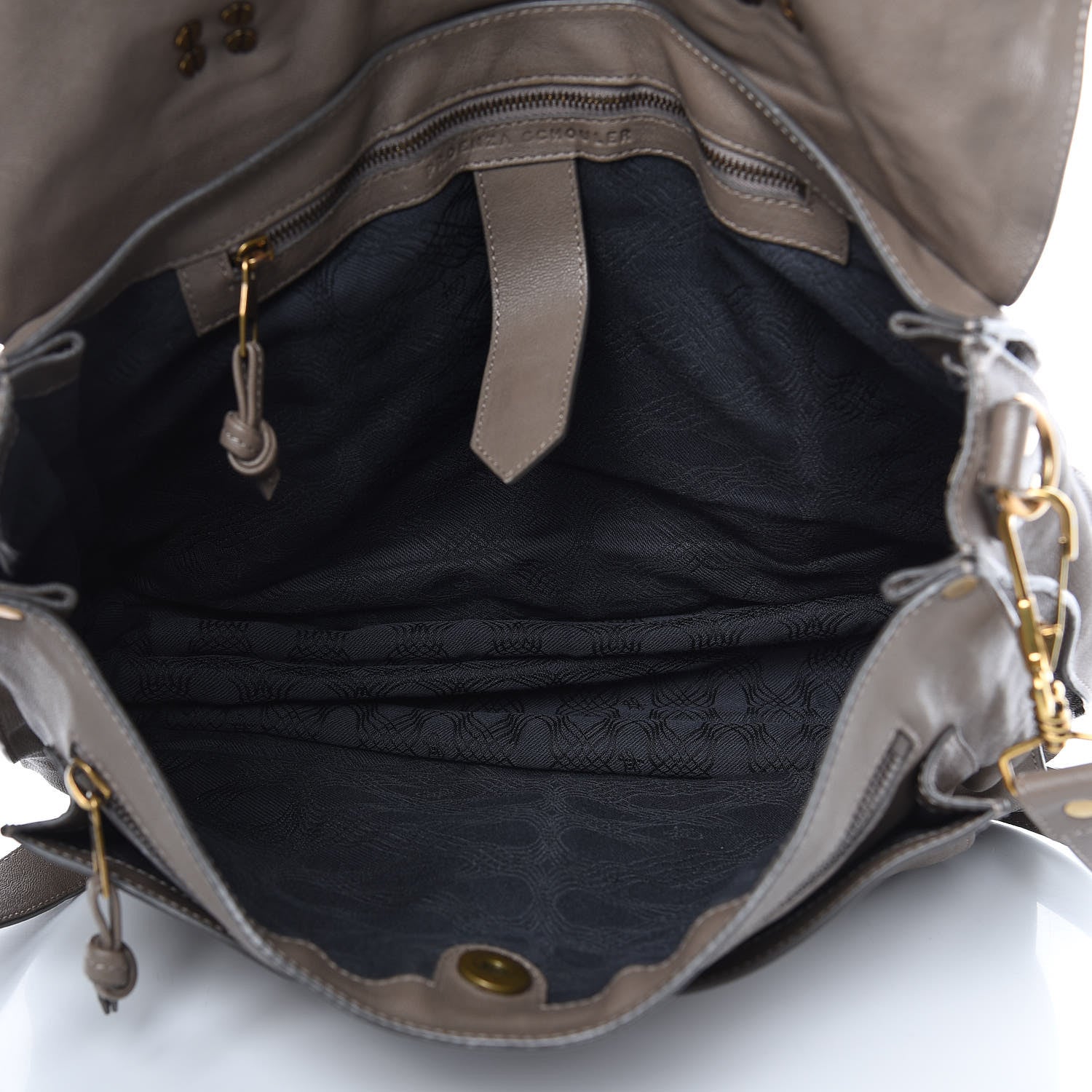 Proenza Schouler Lambskin Large PS1 Satchel Smoke 5 of 16