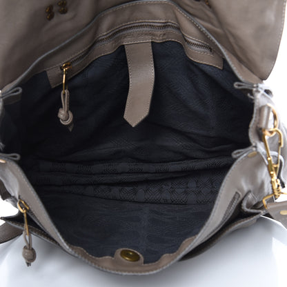 Proenza Schouler Lambskin Large PS1 Satchel Smoke 5 of 16
