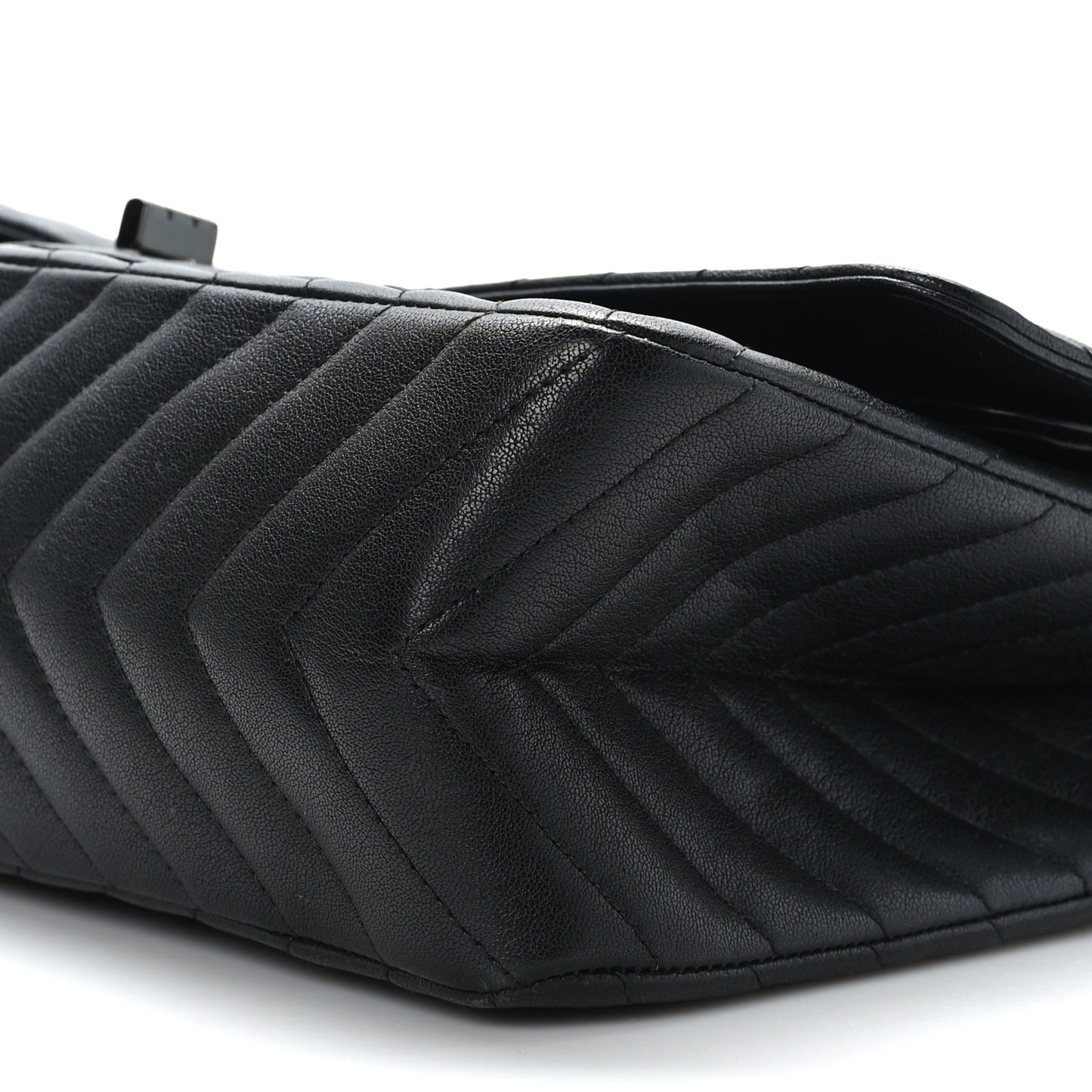 Sheepskin Chevron Quilted 2.55 Reissue 227 Flap So Black