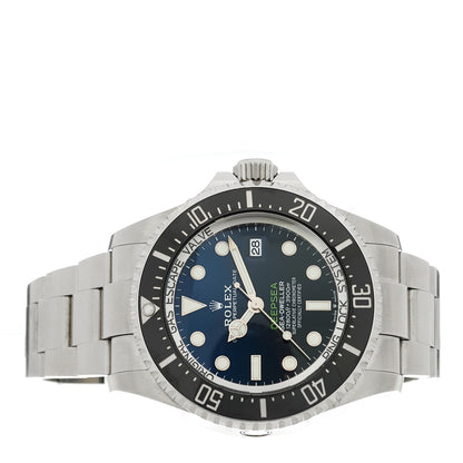 Rolex Stainless Steel 44mm Oyster Perpetual Date Sea-Dweller Deepsea James Cameron Watch Blue 126660 2 of 4